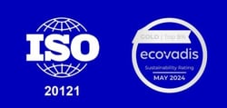 ISO 20121 / ECOVADIS Gold ISO 20121 / ECOVADIS Gold